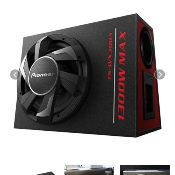 Subwoofer Pioneer para Auto Ts-w300a 1300w 30cm