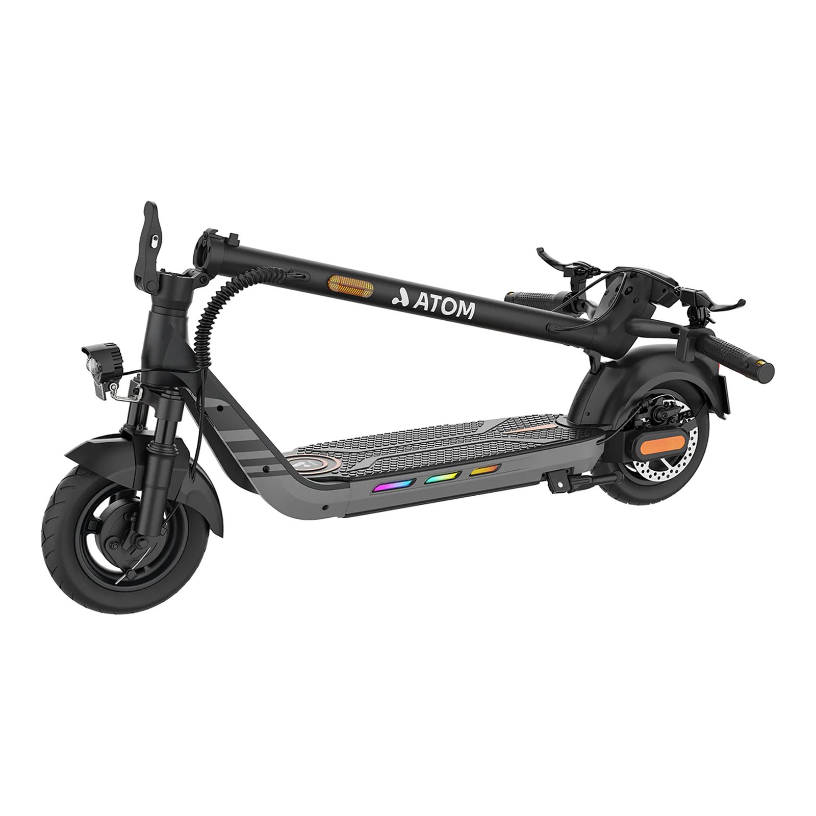 Monopatín Eléctrico Atom Energy Plegable 35kmh Aut.60Km - Imagen 6
