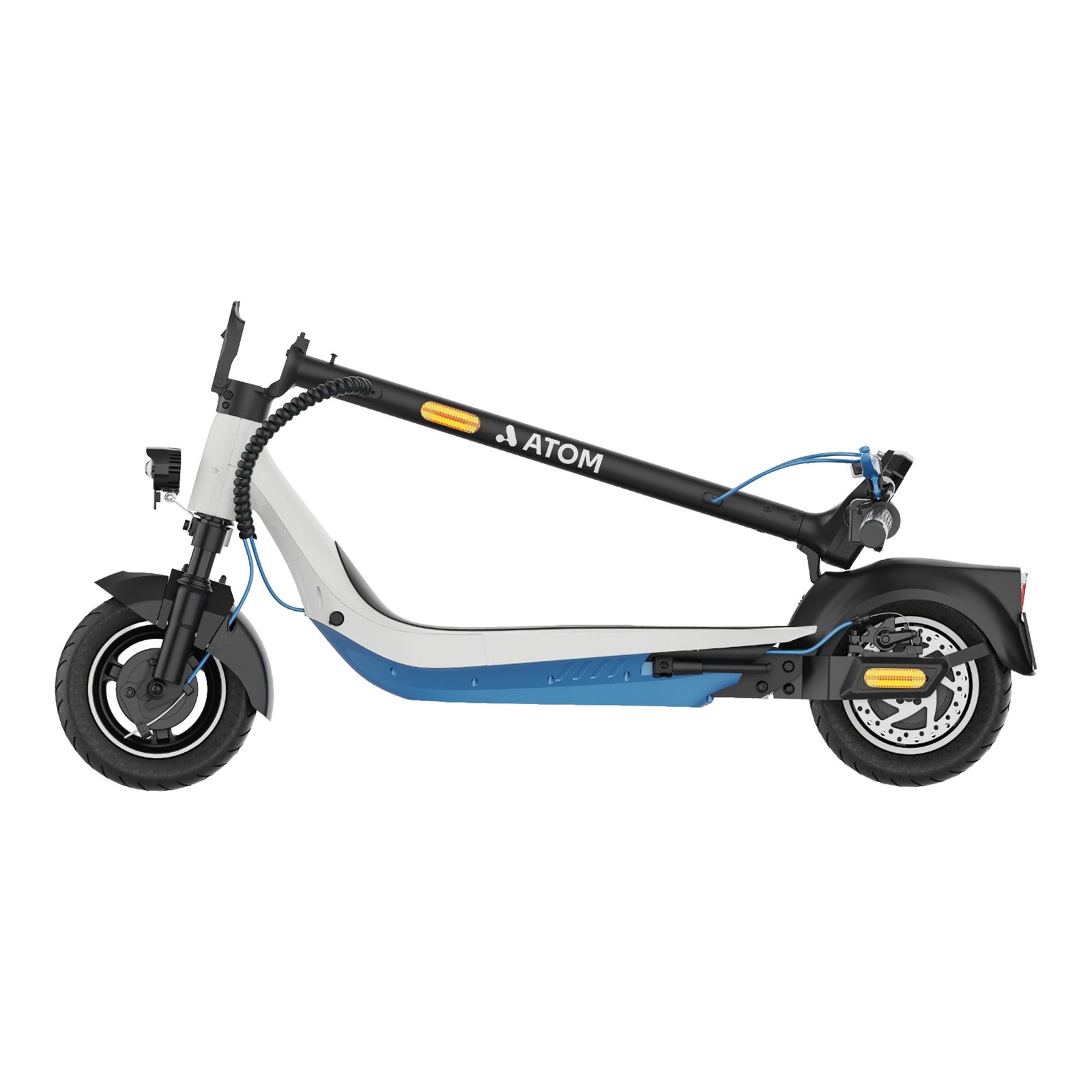 Monopatín Eléctrico Atom Tenacity Plegable 30kmh Aut.30Km - Imagen 2